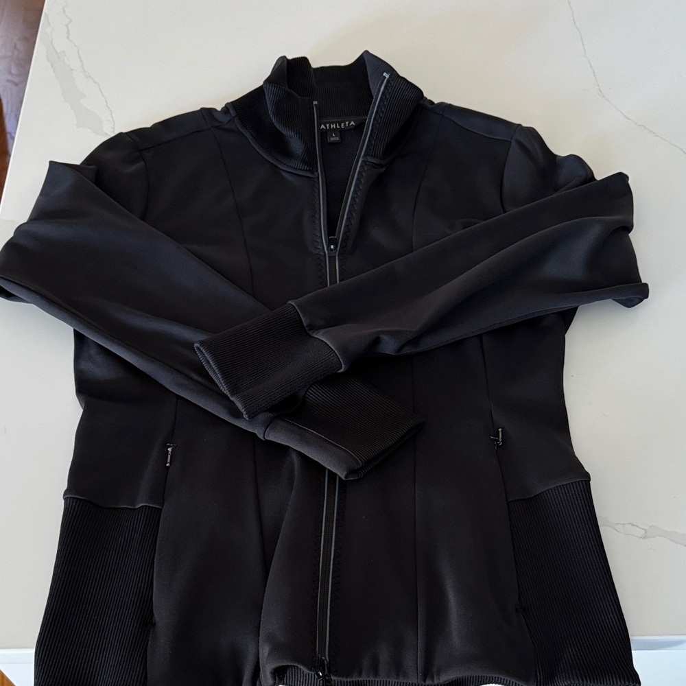 Athleta Sleek Black Jacket